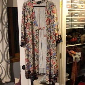 Eloquii flowered kimono